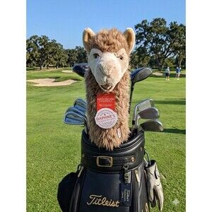​Daphne’s Headcovers Llama Golf Club Driver Cover Plush Animal